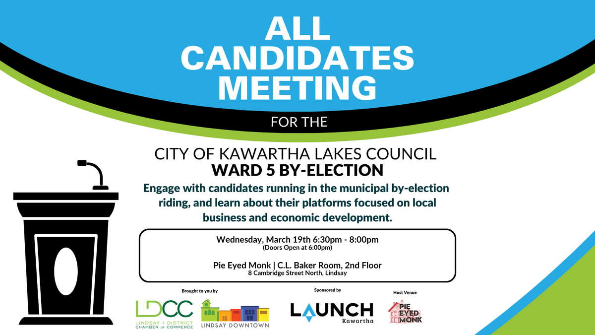 All Candidates Meeting | City of Kawartha Lakes Council Ward 5 By-Election hero