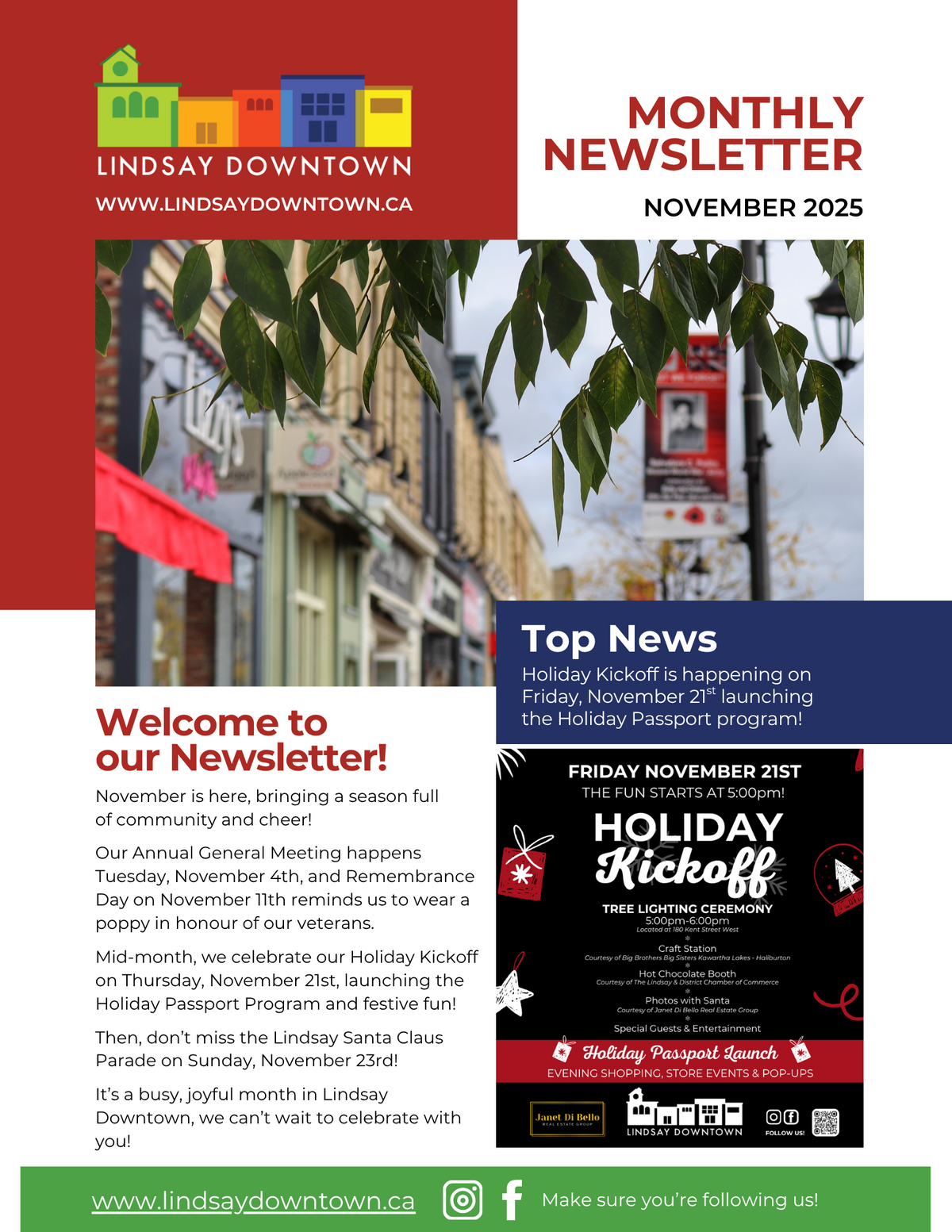 November 2025 Newsletter hero