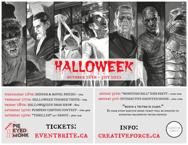 Hallo-week at Pie Eyed Monk
