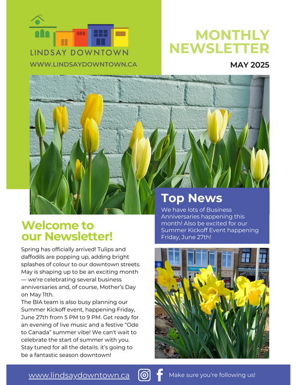 May 2025 Newsletter