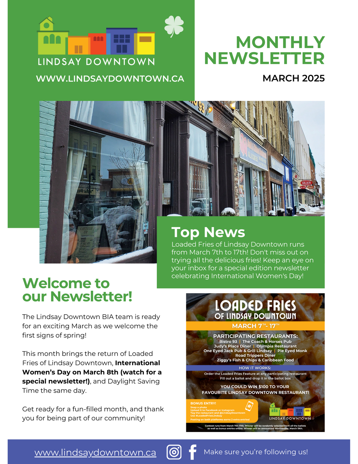 March 2025 Newsletter hero