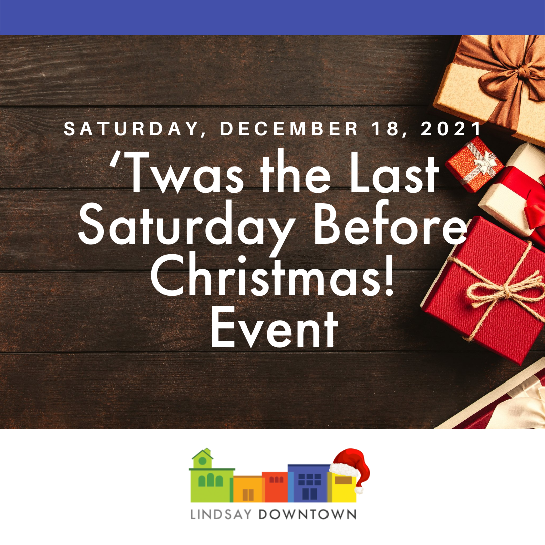 ‘Twas the Last Saturday Before Christmas! Event hero