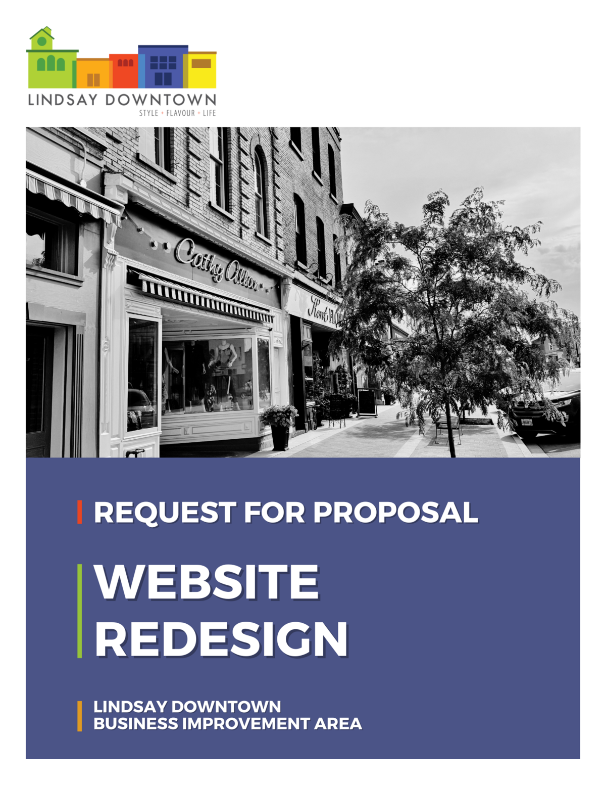 Request for Proposal | Website Redesign hero