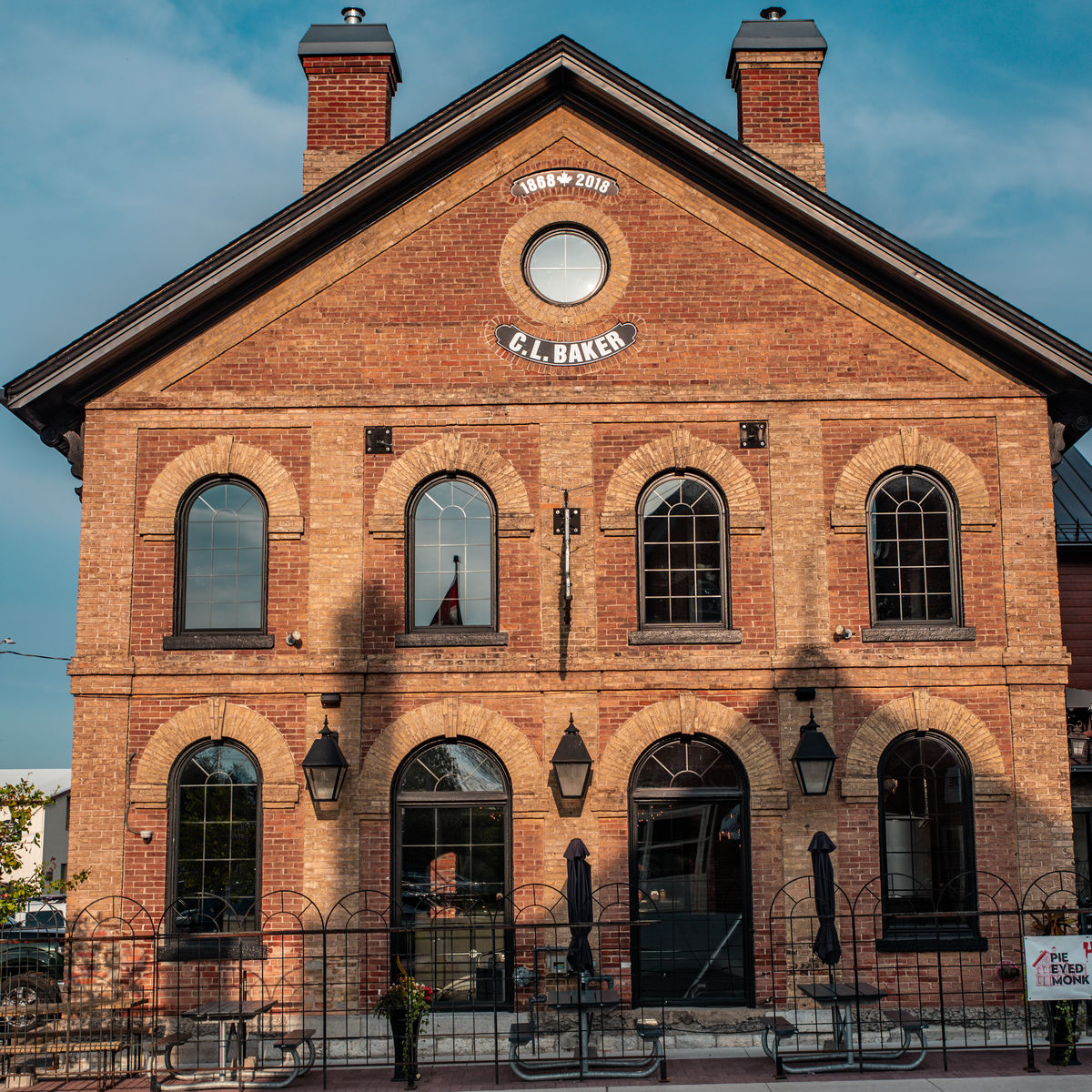 Historic C.L. Baker building downtown Lindsay